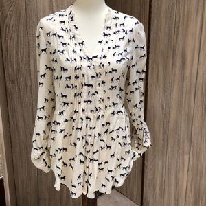 Maeve Horse Blouse size 0